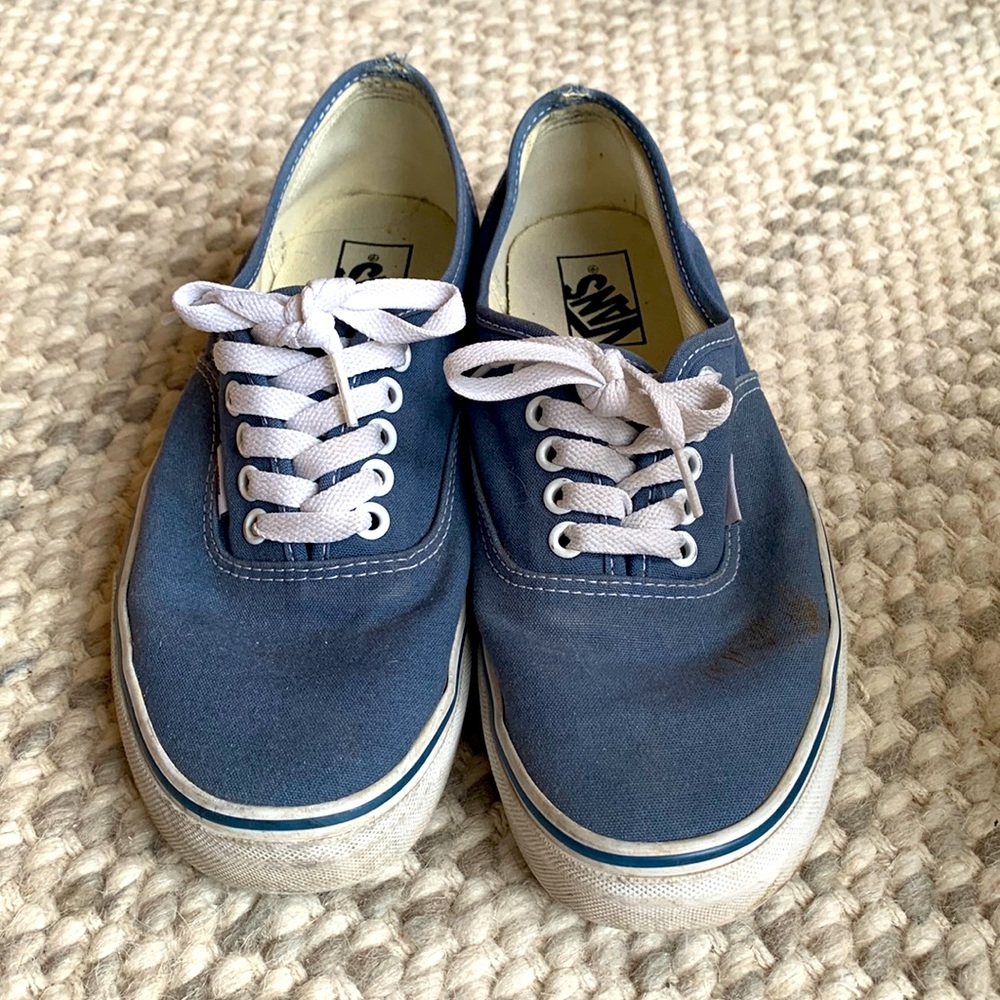 Vans Blue Authentic Low Top.